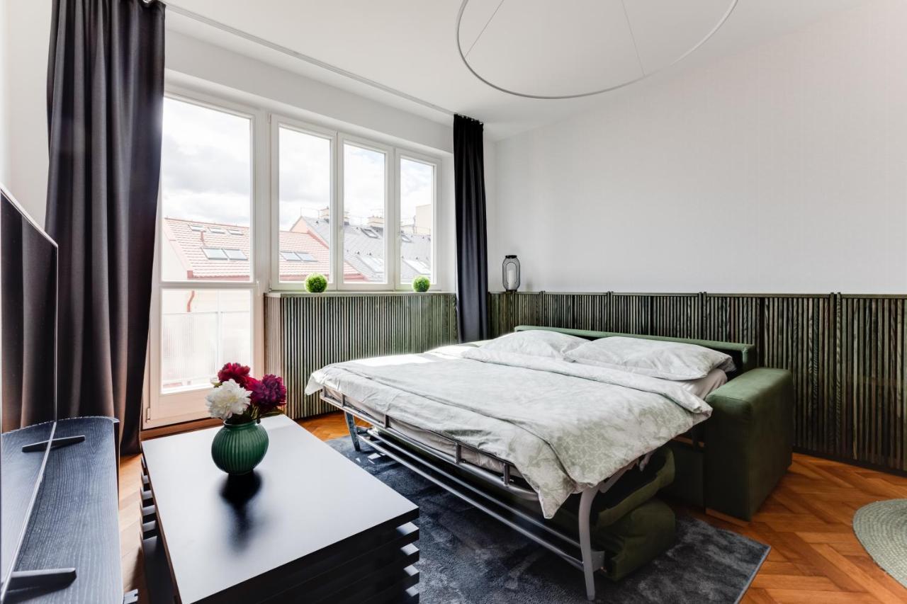 Apartment Petrska Praha Bagian luar foto