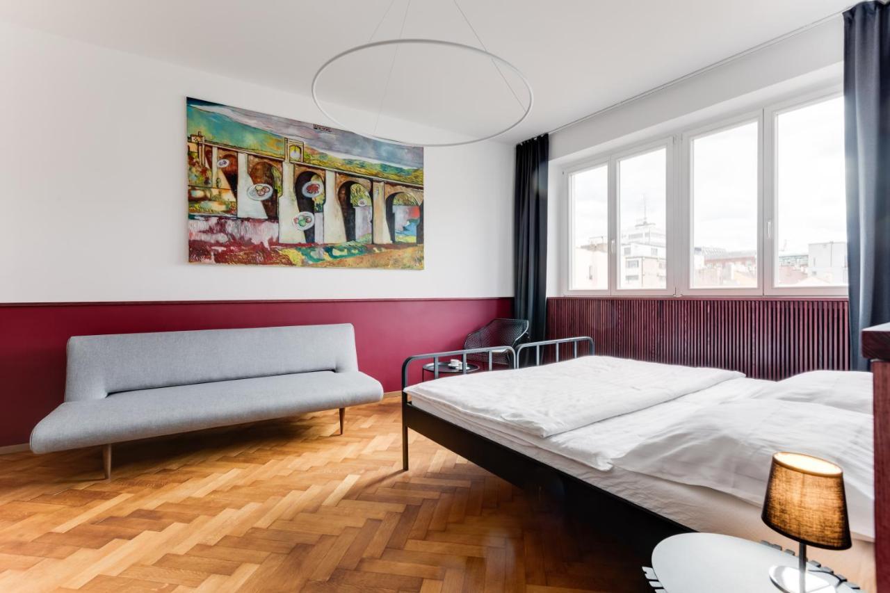 Apartment Petrska Praha Bagian luar foto